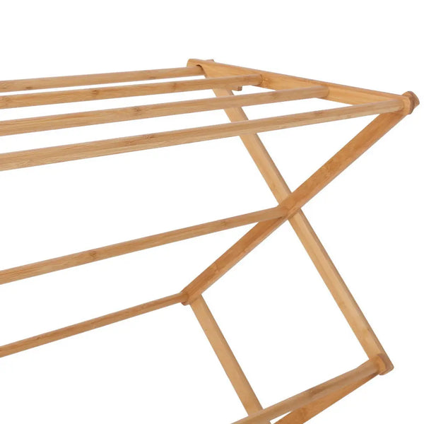 Artiss Bamboo Clothes Dry Rack Folable Towel Hanger Laundry Drying Deals499