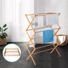 Artiss Bamboo Clothes Dry Rack Folable Towel Hanger Laundry Drying Deals499