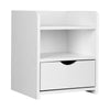 Artiss Bedside Table Drawer - White Deals499