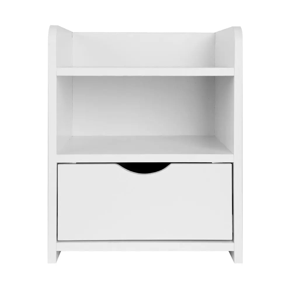 Artiss Bedside Table Drawer - White Deals499