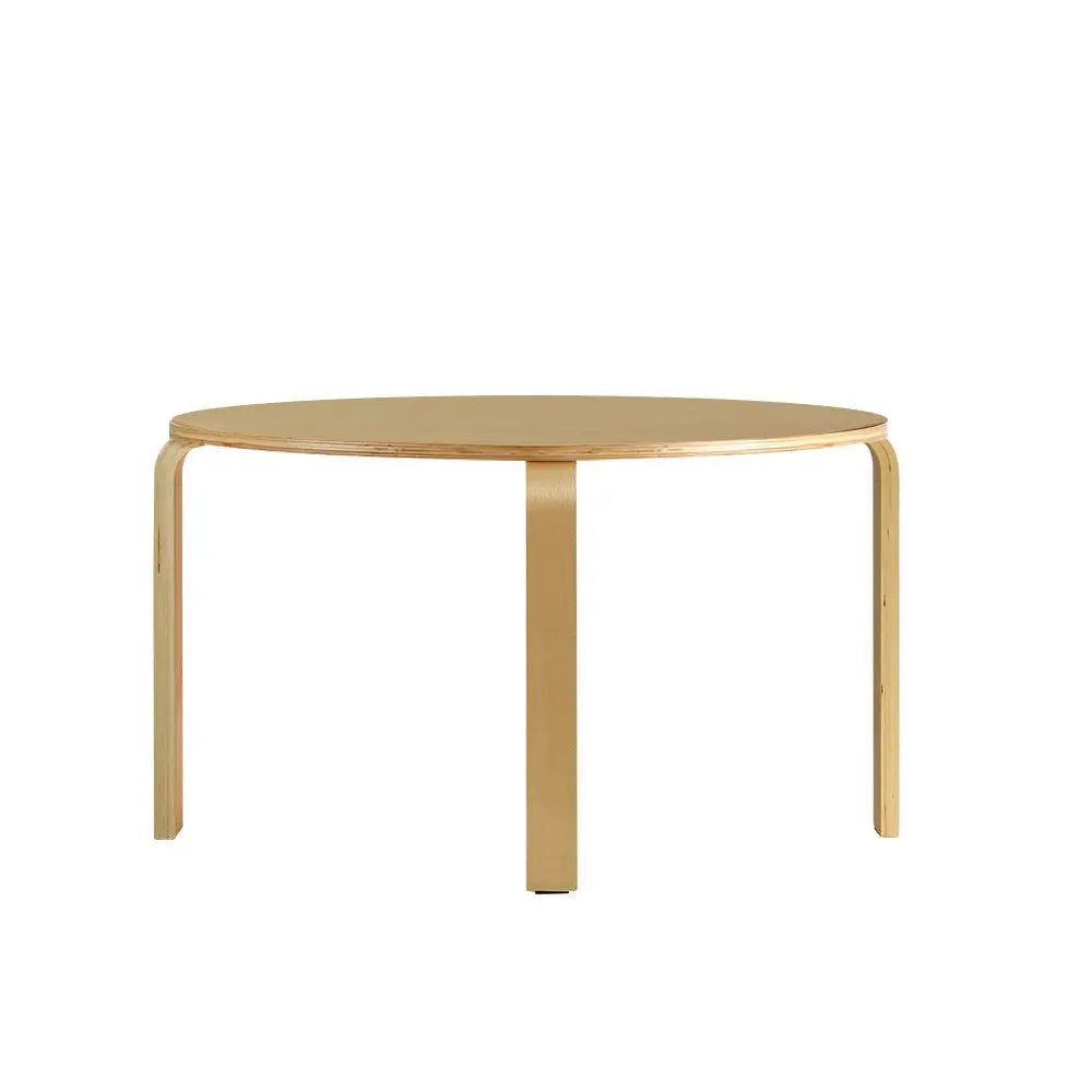 Artiss Coffee Table Round Side End Tables Bedside Furniture Wooden 90CM Deals499