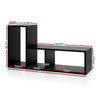 Artiss DIY L Shaped Display Shelf - Black Deals499