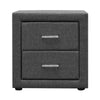 Artiss Fabric Bedside Table - Grey Deals499