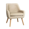 Artiss Fabric Dining Armchair - Beige Deals499