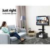Artiss Floor TV Stand Bracket Mount Swivel Height Adjustable 32 to 70 Inch Black Deals499
