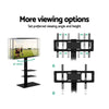 Artiss Floor TV Stand Bracket Mount Swivel Height Adjustable 32 to 70 Inch Black Deals499