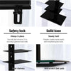 Artiss Floor TV Stand Bracket Mount Swivel Height Adjustable 32 to 70 Inch Black Deals499