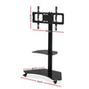 Artiss Floor TV Stand Brakcket Mount Swivel Height Adjustable 32 to 70 Inch Black Deals499
