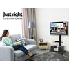 Artiss Floor TV Stand Brakcket Mount Swivel Height Adjustable 32 to 70 Inch Black Deals499