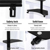 Artiss Floor TV Stand Brakcket Mount Swivel Height Adjustable 32 to 70 Inch Black Deals499