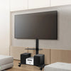 Artiss Floor TV Stand Brakcket Mount Swivel Height Adjustable 32 to 70 Inch Black Deals499
