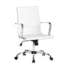 Artiss Gaming Office Chair Computer Desk Chairs Home Work Study White Mid Back Deals499