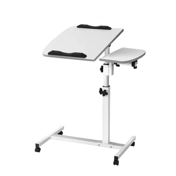 Artiss Laptop Table Desk Adjustable Stand - White Deals499
