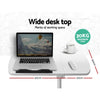 Artiss Laptop Table Desk Adjustable Stand - White Deals499