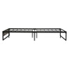 Artiss Metal Bed Frame King Single Size Wooden Mattress Base Platform Black OSLO Deals499
