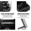 Artiss Metal Desk with 3 Drawers - Black Deals499