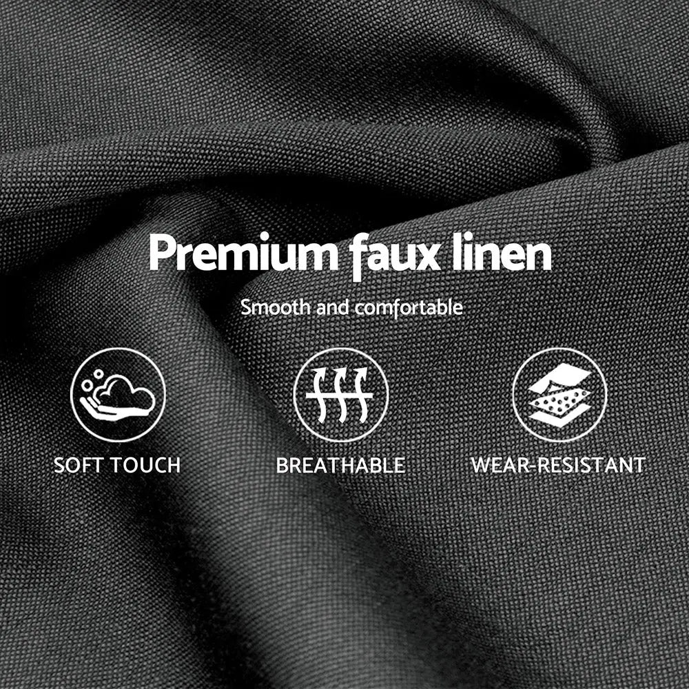 Artiss Neo Bed Frame Fabric - Grey Double Deals499