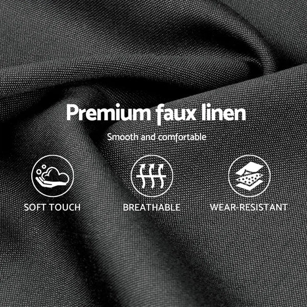 Artiss Neo Bed Frame Fabric - Grey Double Deals499