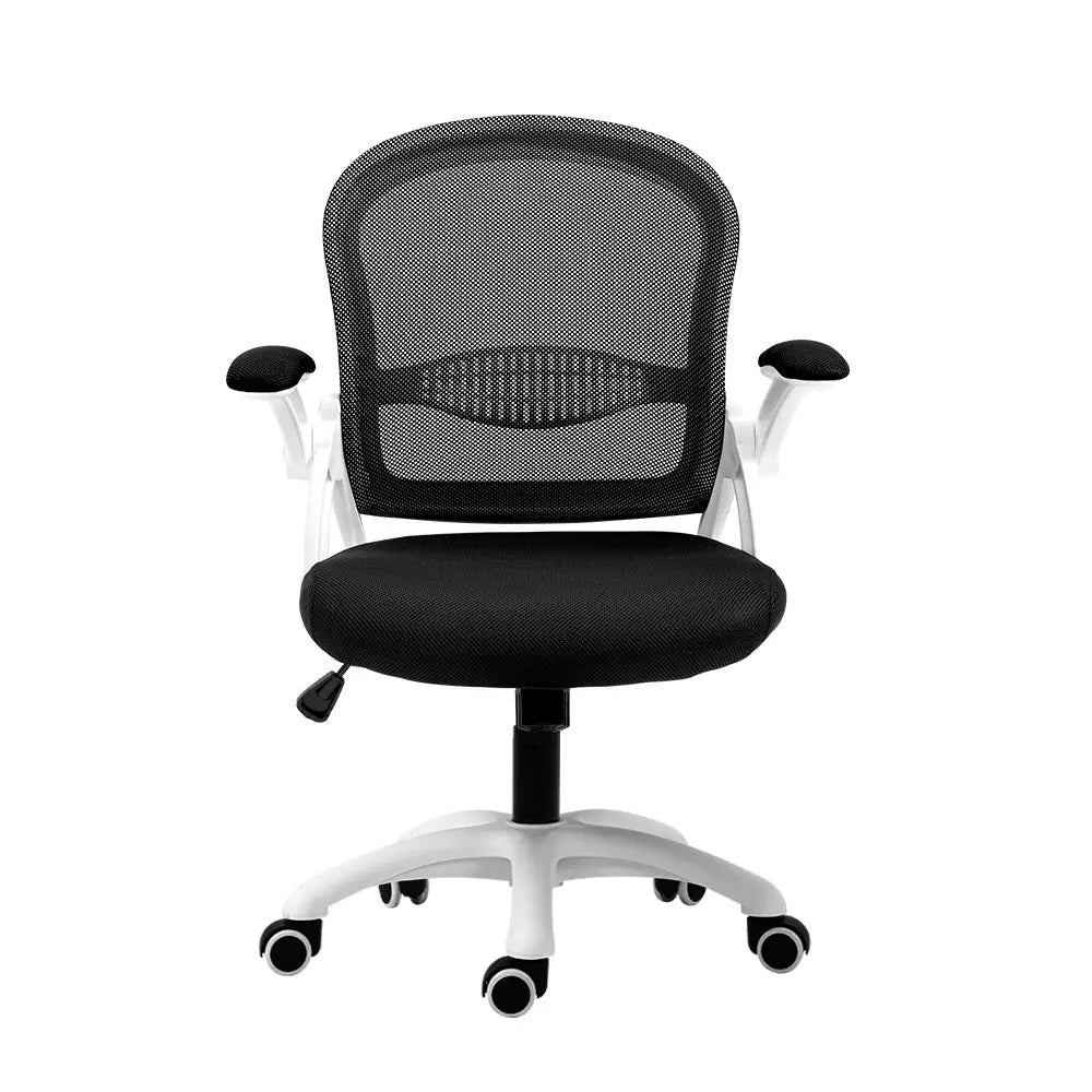 Artiss Office Chair Mesh Computer Desk Chairs Work Study Gaming Mid Back Black Deals499