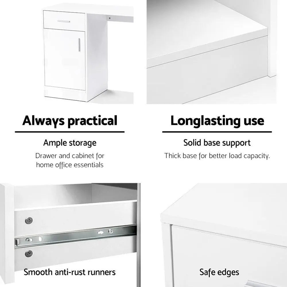 Artiss Office Storage Computer Desk Deals499