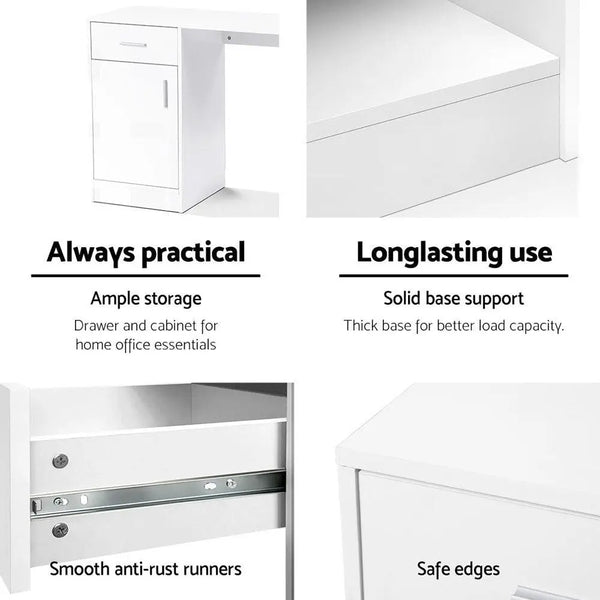 Artiss Office Storage Computer Desk Deals499