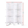 Artiss Room Divider Privacy Screen Foldable Partition Stand 4 Panel White Deals499