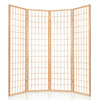 Artiss Room Divider Screen Wood Timber Dividers Fold Stand Wide Beige 4 Panel Deals499