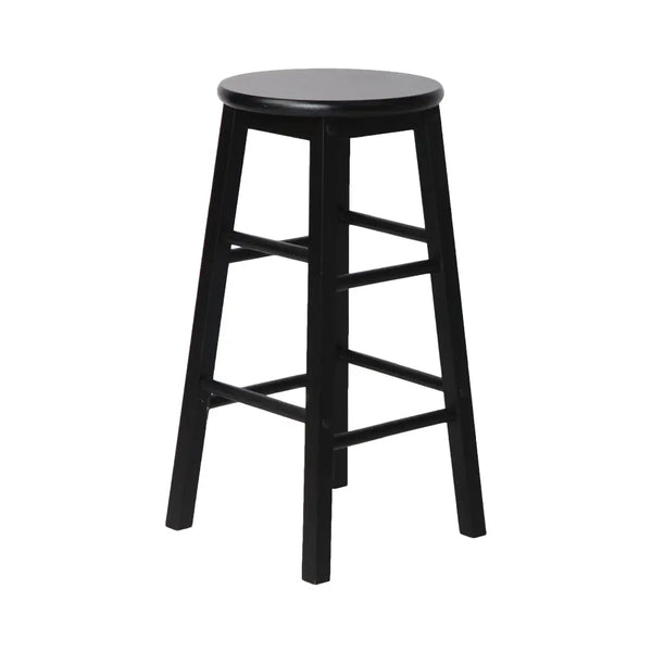 Artiss Set of 2 Beech Wood Backless Bar Stools - Black Deals499