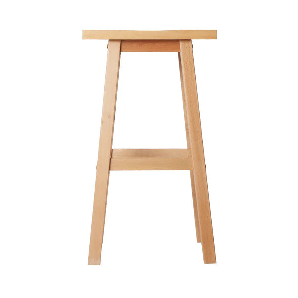 Artiss Set of 2 Beech Wood Bar Stools - Natural Deals499