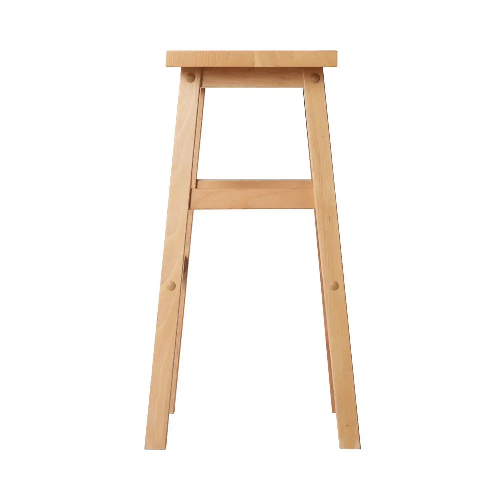 Artiss Set of 2 Beech Wood Bar Stools - Natural Deals499