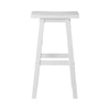 Artiss Set of 2 Beech Wood Bar Stools - White Deals499