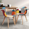 Artiss Set of 2 Fabric Dining Chairs Deals499