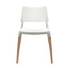 Artiss Set of 4 Wooden Stackable Dining Chairs - White Deals499