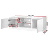 Artiss TV Entertainment Unit - White Deals499