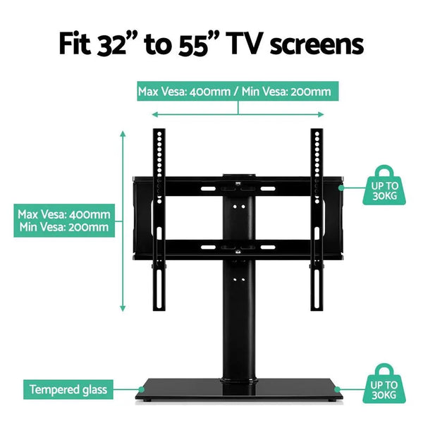 Artiss Table Top TV Swivel Mounted Stand Deals499