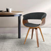 Artiss Timber Wood and Fabric Dining Chair - Charcoal Deals499