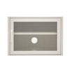 ArtissIn Double Mesh Door Storage Cabinet Organizer Bedroom White Deals499