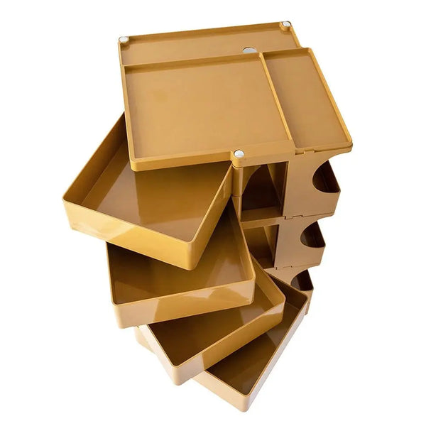 ArtissIn Replica Boby Trolley Mobile Storage Cart Shelf 5 Tier Drawer Yellow Deals499