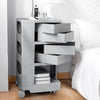 ArtissIn Replica Boby Trolley Storage Bedside Table Cart Mobile 5 Tier Grey Deals499