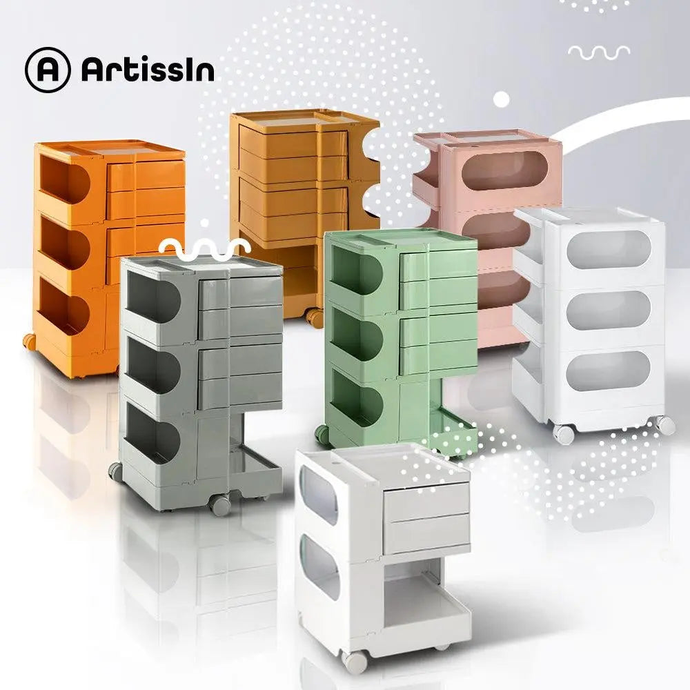 ArtissIn Replica Boby Trolley Storage Drawer Cart Shelf Mobile 5 Tier Green Deals499