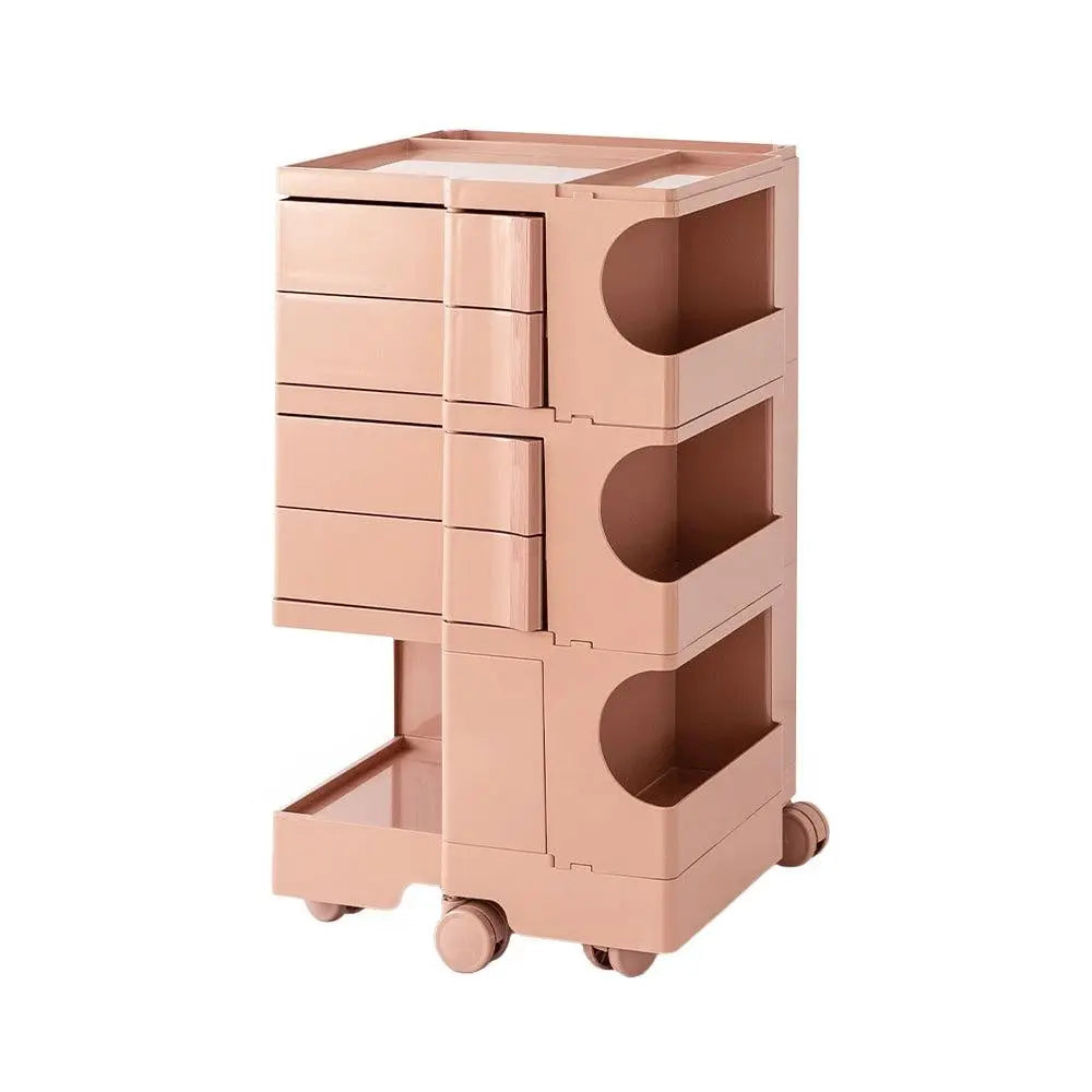 ArtissIn Replica Boby Trolley Storage Mobile Drawer Cart Shelf 5 Tier Pink Deals499