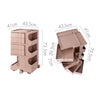 ArtissIn Replica Boby Trolley Storage Mobile Drawer Cart Shelf 5 Tier Pink Deals499