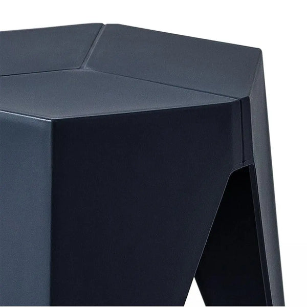 ArtissIn Set of 2 Puzzle Stool Plastic Stacking Stools Chair Outdoor Indoor Blue Deals499