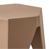 ArtissIn Set of 2 Puzzle Stool Plastic Stacking Stools Chair Outdoor Indoor Brown Deals499