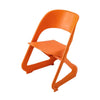 ArtissIn Set of 4 Dining Chairs Office Cafe Lounge Seat Stackable Plastic Leisure Chairs Orange Deals499