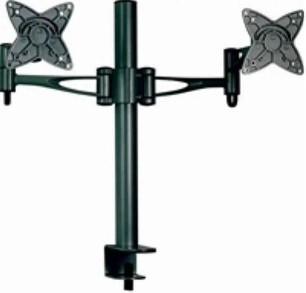 Astrotek Dual Monitor Arm Desk Mount Stand 36cm for 2 LCD Displays 21.5' 22' 23.6' 24' 27' 15kg 30° tilt 180° swivel 360° rotate VESA 75x75 100x100 ASTROTEK
