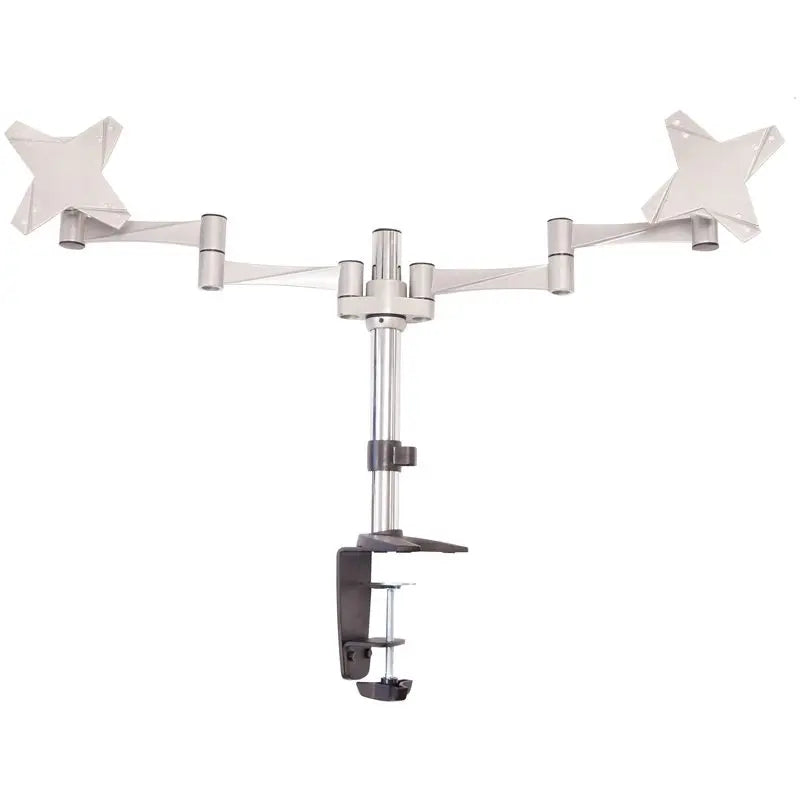 Astrotek Dual Monitor Arm Desk Mount Stand 43cm for 2 LCD Displays 21.5' 22' 23.6' 24' 27' 8kg 30° tilt 180° swivel 360° rotate VESA 75x75 100x100 ASTROTEK
