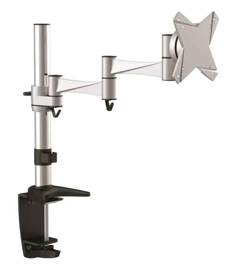 Astrotek Monitor Stand Desk Mount 43cm Arm for Single LCD Display 21.5' 22' 23.6' 24' 27' 8kg 15° tilt 180° swivel 360° rotate VESA 75x75 100x100 ASTROTEK