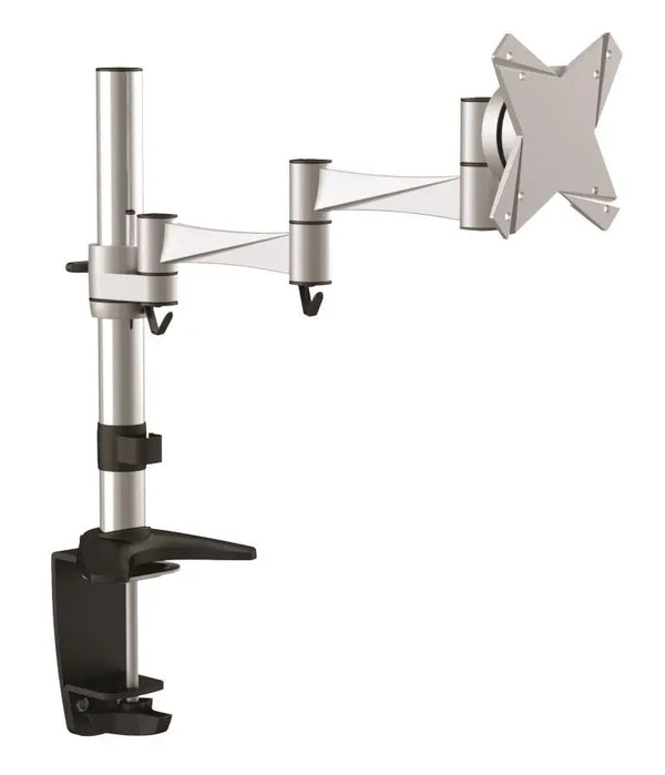 Astrotek Monitor Stand Desk Mount 43cm Arm for Single LCD Display 21.5' 22' 23.6' 24' 27' 8kg 15° tilt 180° swivel 360° rotate VESA 75x75 100x100 ASTROTEK