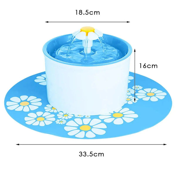 Automatic Electric Pet Water Fountain Dog/Cat Drinking Bowl Waterfall Drinkwell Deals499
